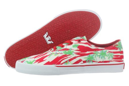 Supra Wrap Red Print White