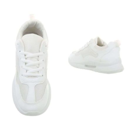 Women's Sneakers K801-1-White