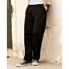 Fruit Of The Loom Open Hem Jog Pants Black 95301