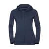 Russell HD Zipped Hood Bright Navy Marl 20700