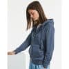 Russell HD Zipped Hood Bright Navy Marl 20700