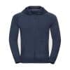 Russell HD Zipped Hood Bright Navy Marl 20800