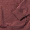 Russell HD Zipped Hood Maroon Marl R-284M-0