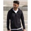 Russell HD Zipped Hood Black R-284M-0