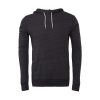 Unisex Poly-Cotton Pullover Hoodie Dark Grey 3719