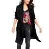 Aniston Long Cardigan Black