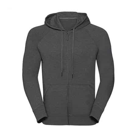 Russell HD Zipped Hood Grey Marl R-284M-0-GR