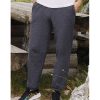 FruitOfTheLoom Classic Elasticated Cuff Jog Pants Dark Heather Grey 640260HD Ανδρικό κλασικό παντελόνι φόρμας