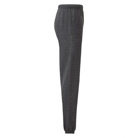 FruitOfTheLoom Classic Elasticated Cuff Jog Pants Dark Heather Grey 640260HD Ανδρικό κλασικό παντελόνι φόρμας