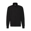 Fruit of the Loom Lightweight Zip Sweat Jacket 62-160-0-Black Ανδρική ζακέτα sweat