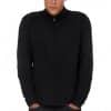 Fruit of the Loom Lightweight Zip Sweat Jacket 62-160-0-Black Ανδρική ζακέτα sweat