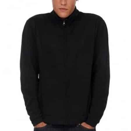 Fruit of the Loom Lightweight Zip Sweat Jacket 62-160-0-Black Ανδρική ζακέτα sweat